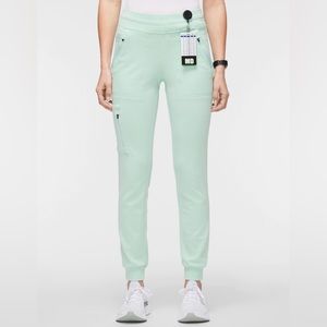 Women's 10-Pocket Scrub Jogger
Color: Seafoam
Size: L
Type: Regular
